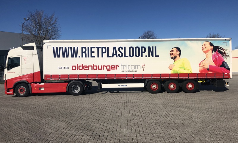 Oldenburger|Fritom is partner van het hardloopevenement de Rietplasloop als onderdeel van haar sponsorbeleid.